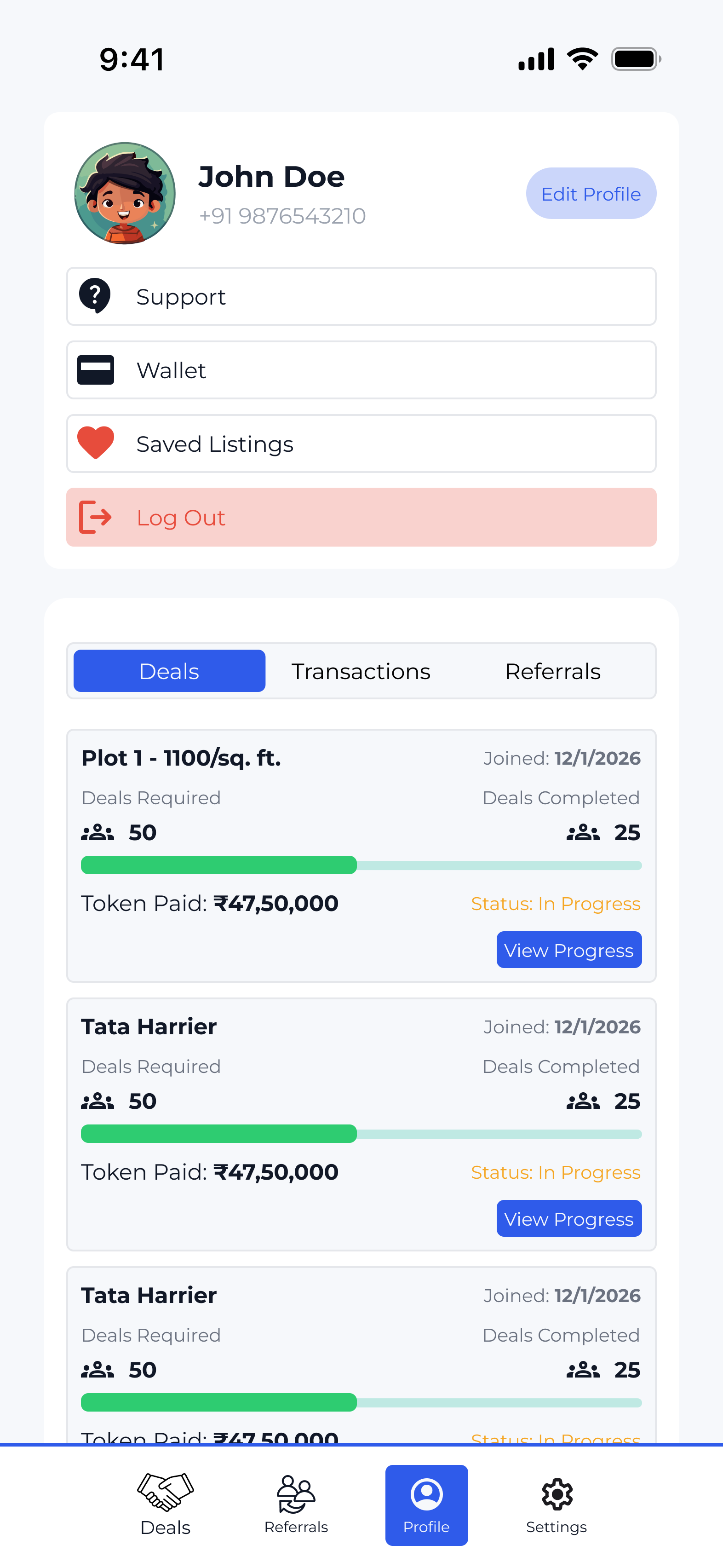 Browse Deals - App Screenshot