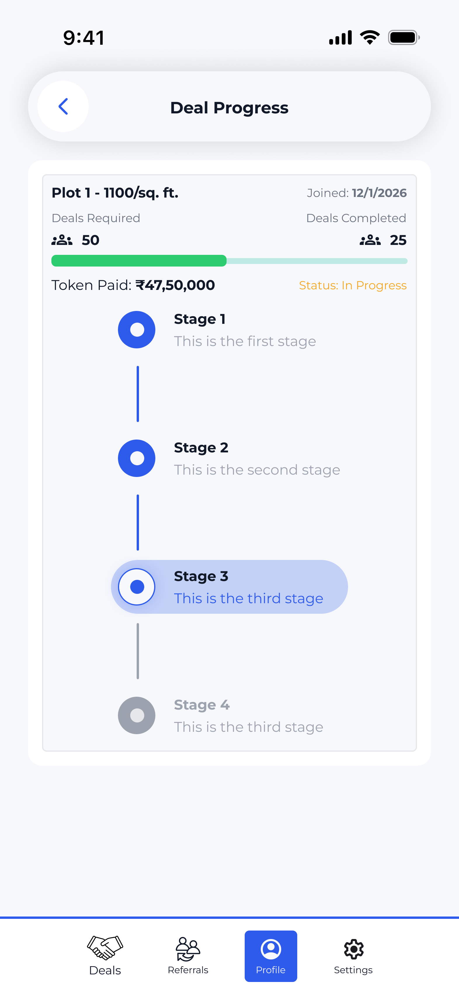 Pay Token - App Screenshot